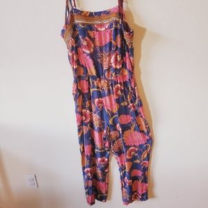 Tank Top Full Length Jumper! Size M 100% Rayon